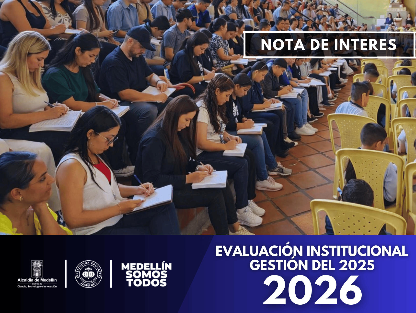 Invitamos a toda la comunidad educativa a participar en la autoevaluación institucional 2025, un espacio de reflexión para fortalecer la calidad educativa e impulsar mejoras.